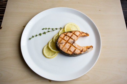 Фото Стейк из семги 