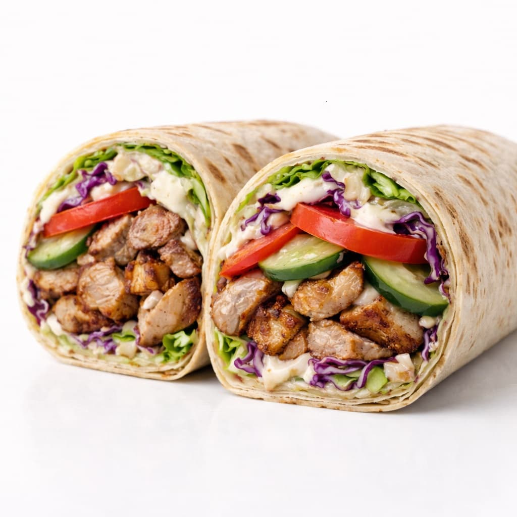 Фото Шаверма со свининой