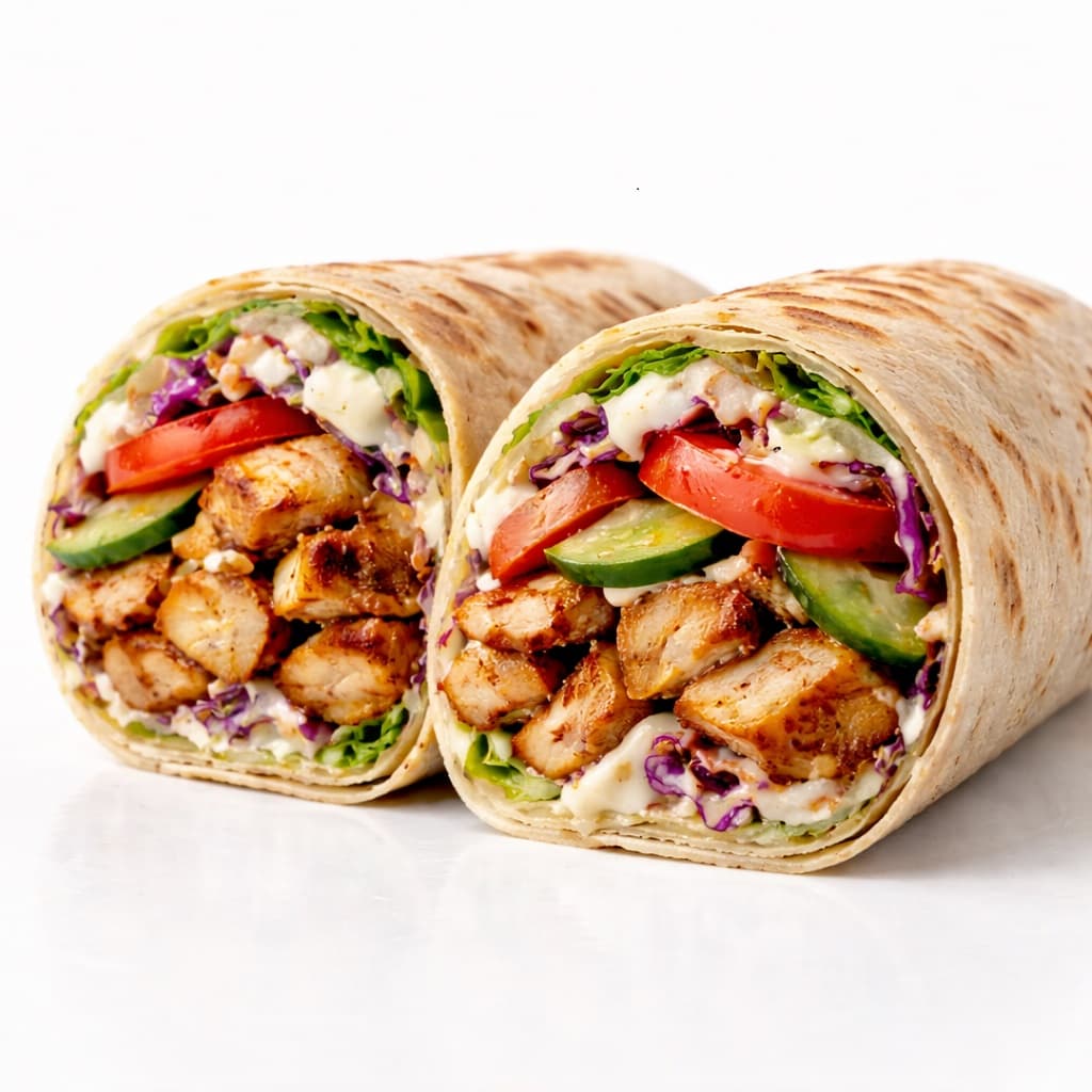 Фото Шаверма с курицей